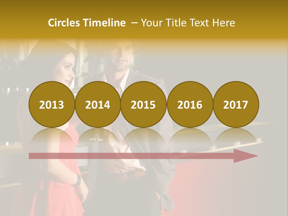 Club Boyfriend Nightlife PowerPoint Template