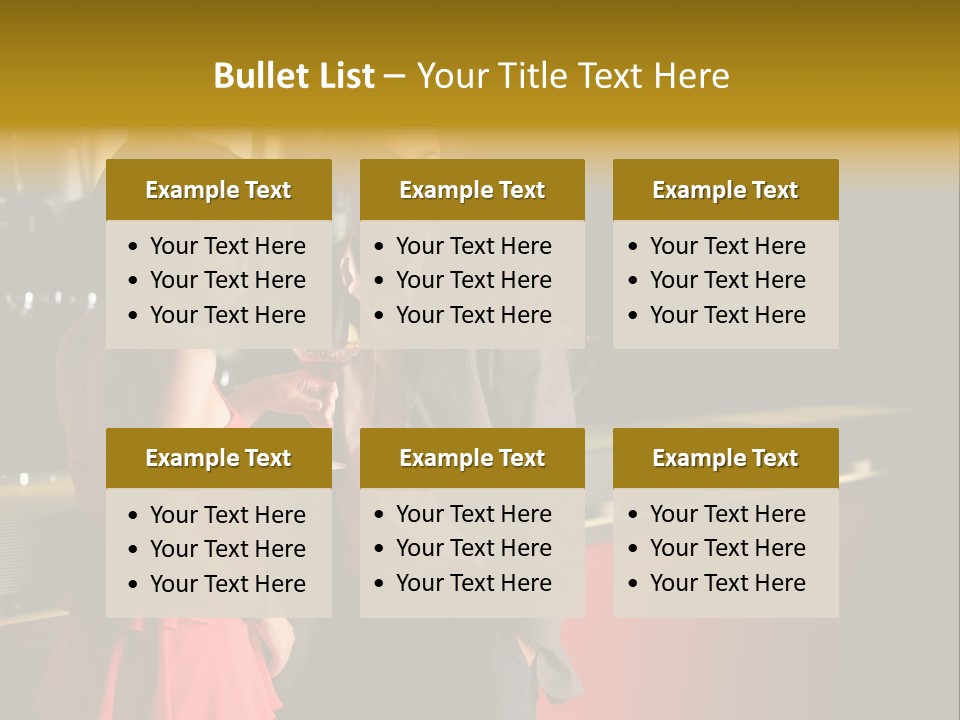 Club Boyfriend Nightlife PowerPoint Template