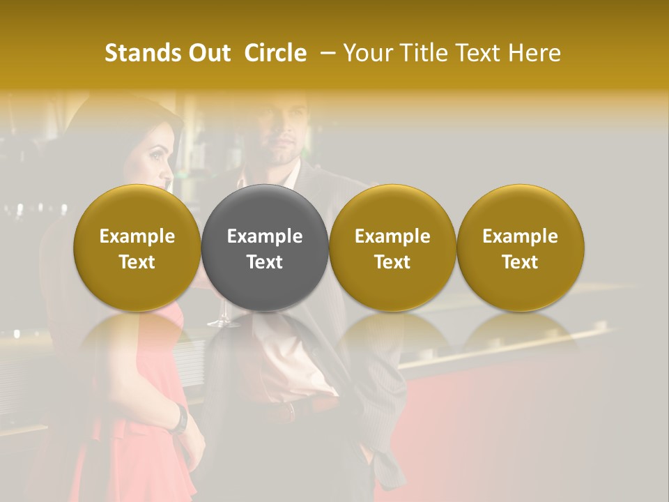 Club Boyfriend Nightlife PowerPoint Template