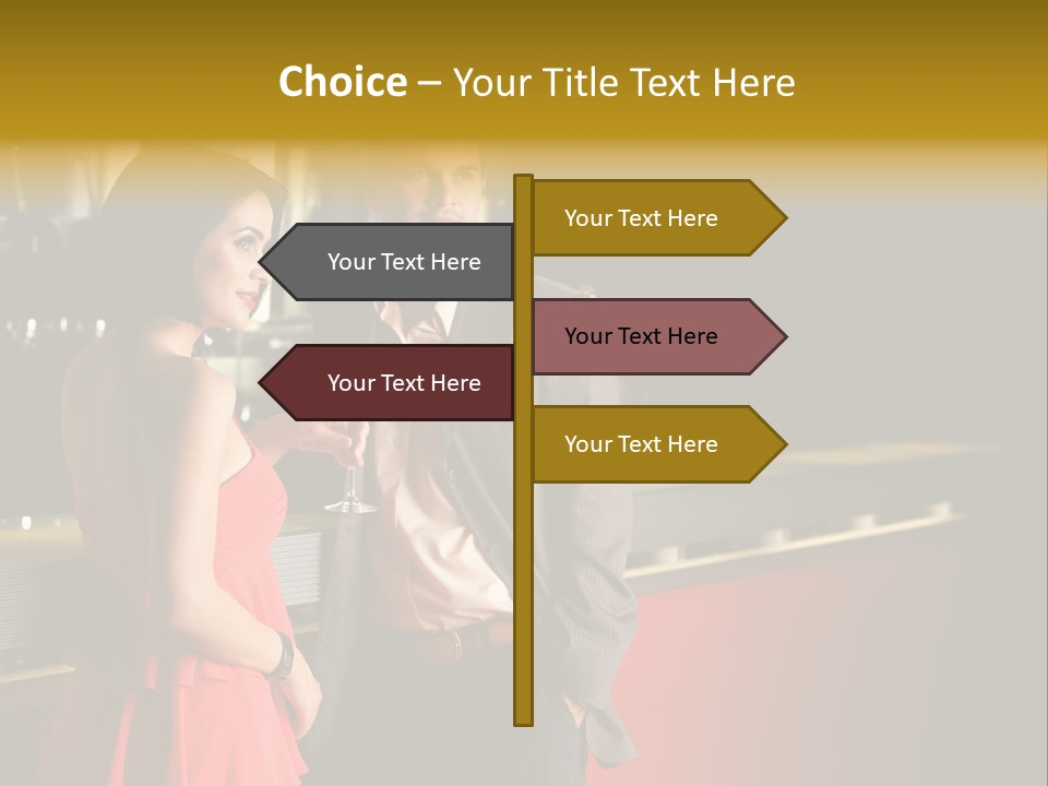 Club Boyfriend Nightlife PowerPoint Template