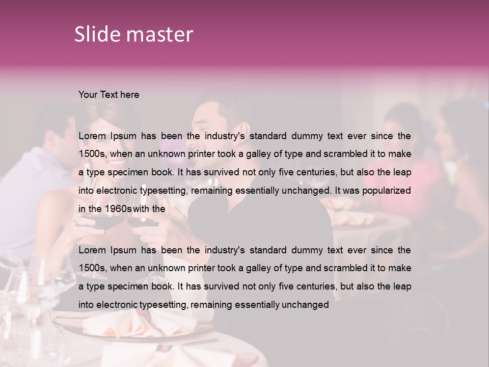 Lifestyle Woman Beautiful PowerPoint Template