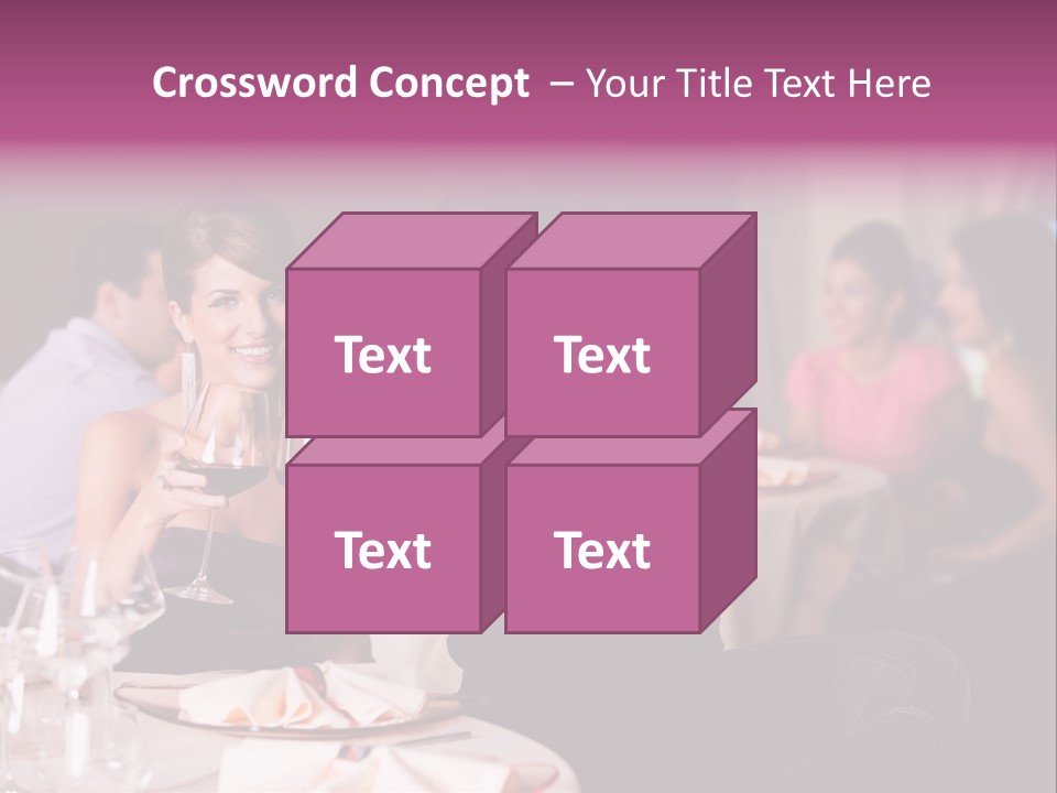 Lifestyle Woman Beautiful PowerPoint Template