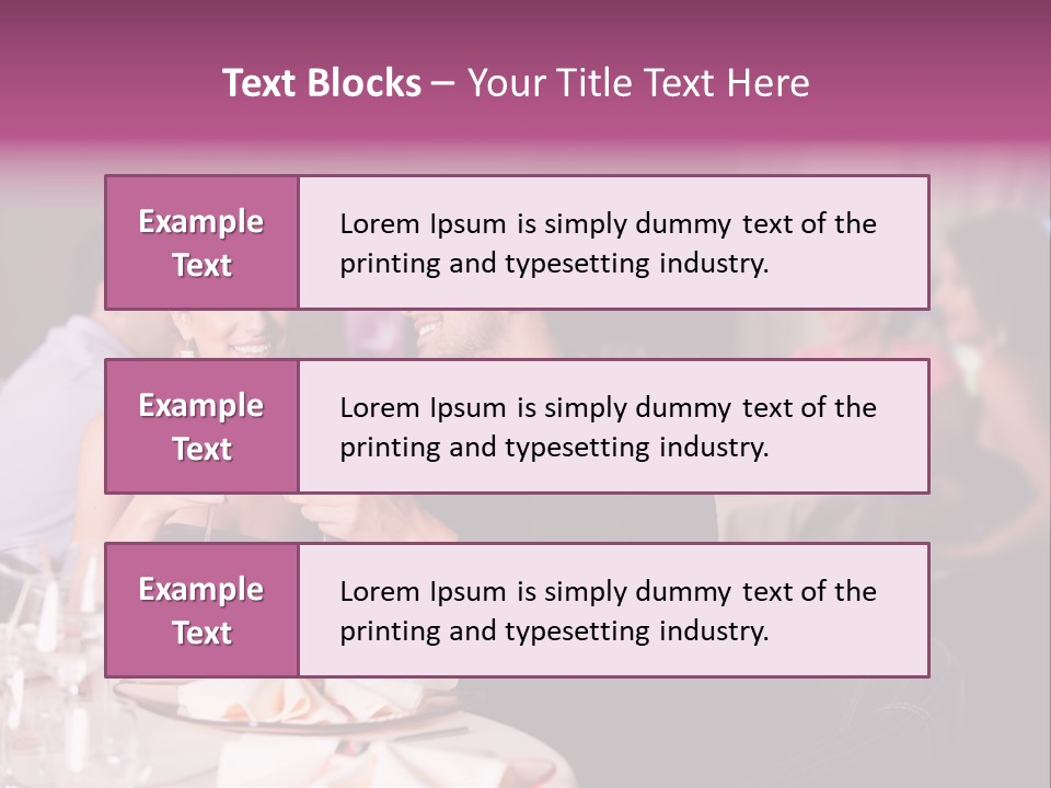 Lifestyle Woman Beautiful PowerPoint Template