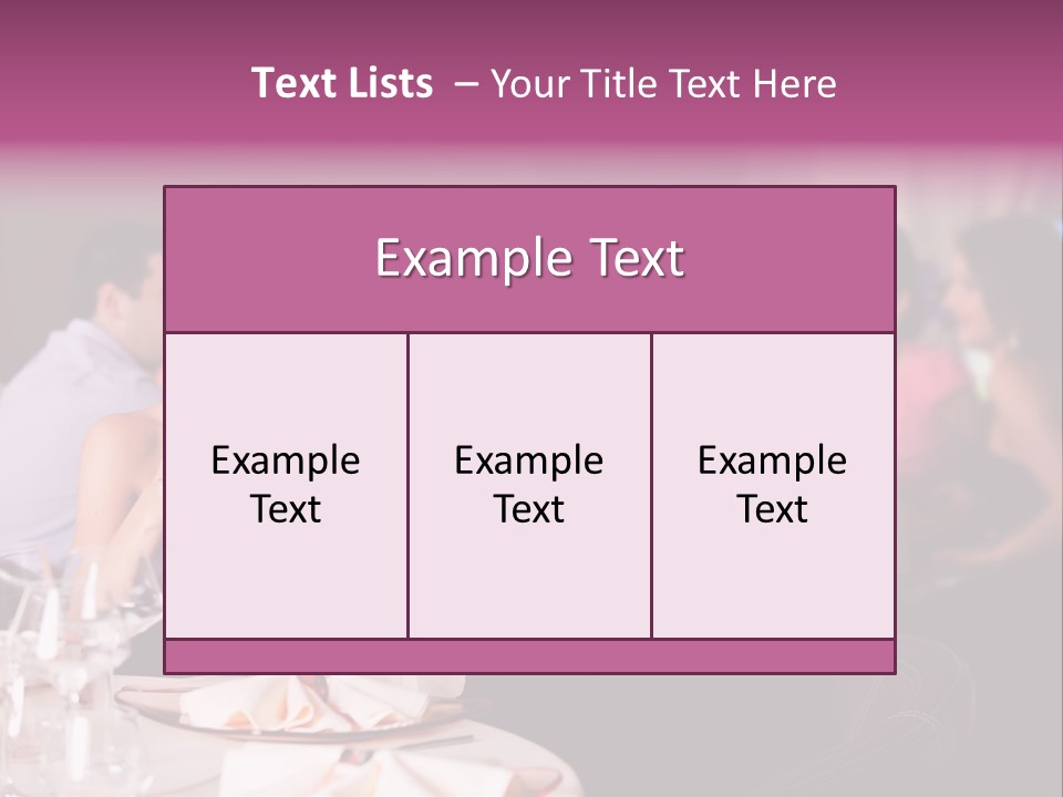 Lifestyle Woman Beautiful PowerPoint Template