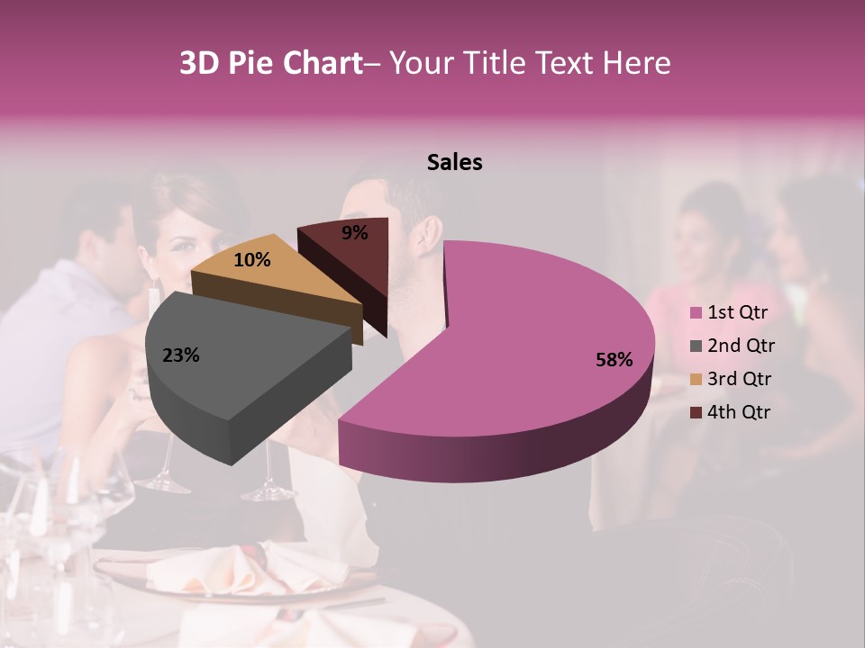 Lifestyle Woman Beautiful PowerPoint Template