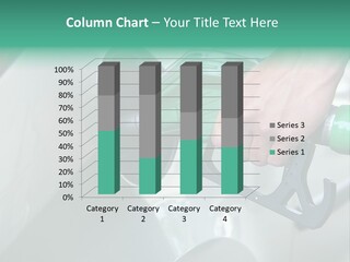 A Person Pumping Gas Into A Car At A Gas Station PowerPoint Template