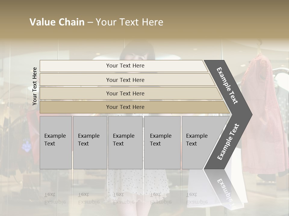 Bag Smile Standing PowerPoint Template