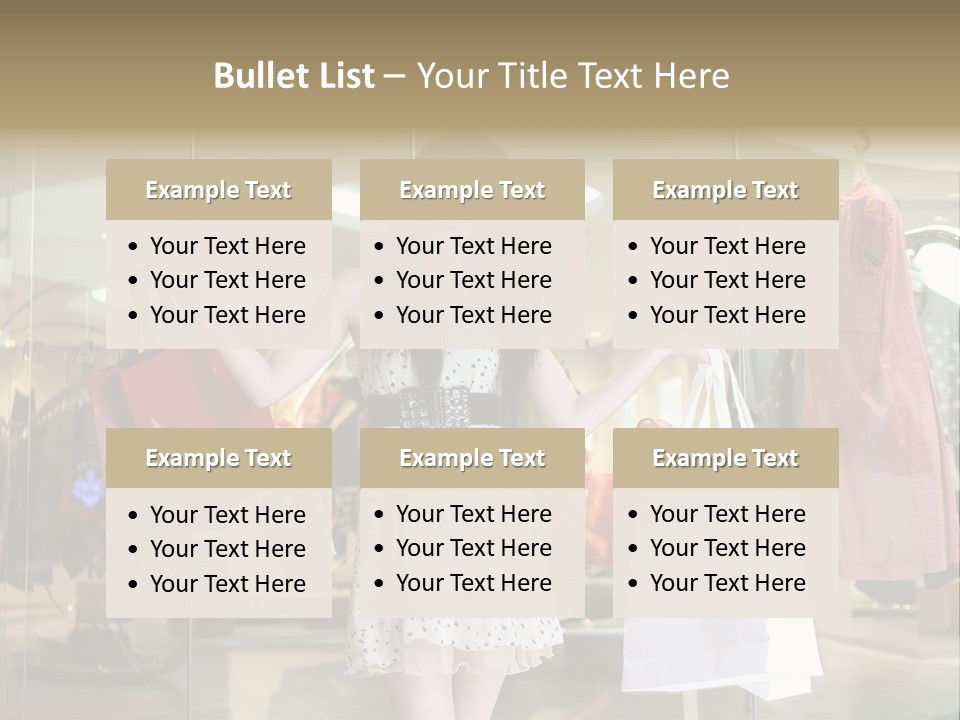 Bag Smile Standing PowerPoint Template