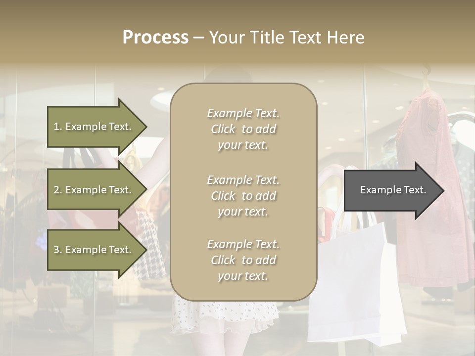 Bag Smile Standing PowerPoint Template
