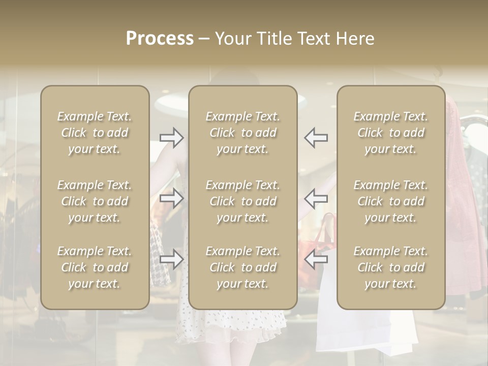 Bag Smile Standing PowerPoint Template