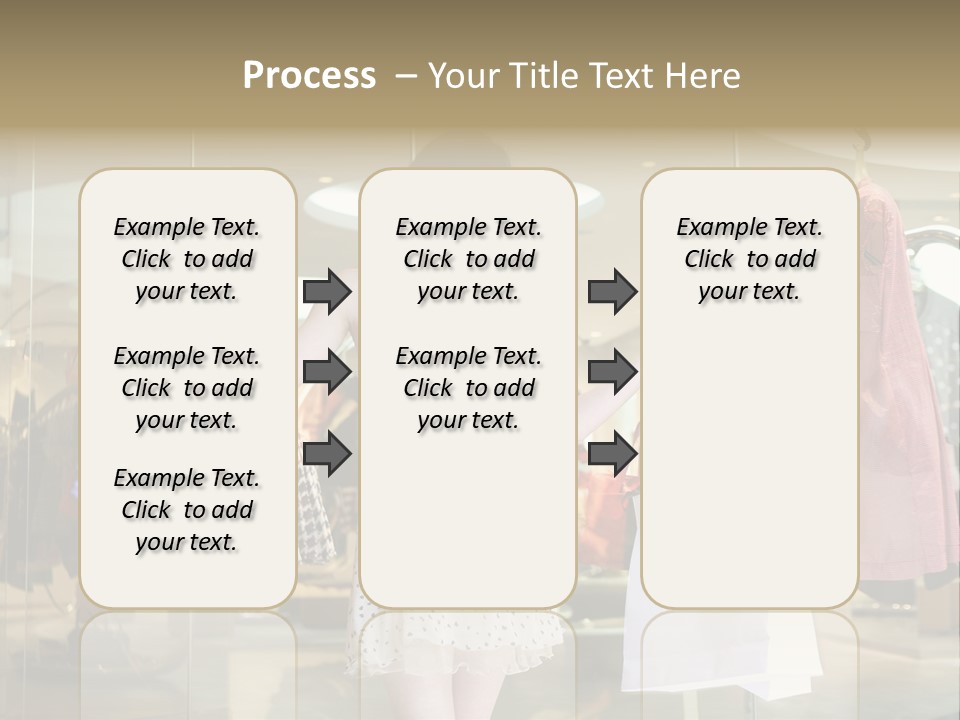Bag Smile Standing PowerPoint Template