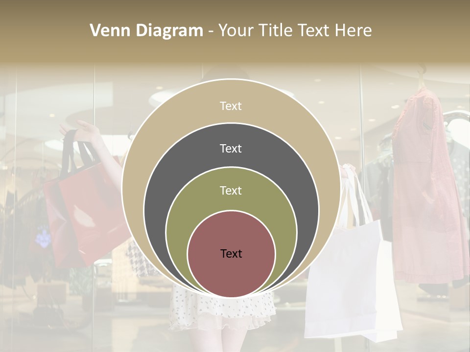 Bag Smile Standing PowerPoint Template
