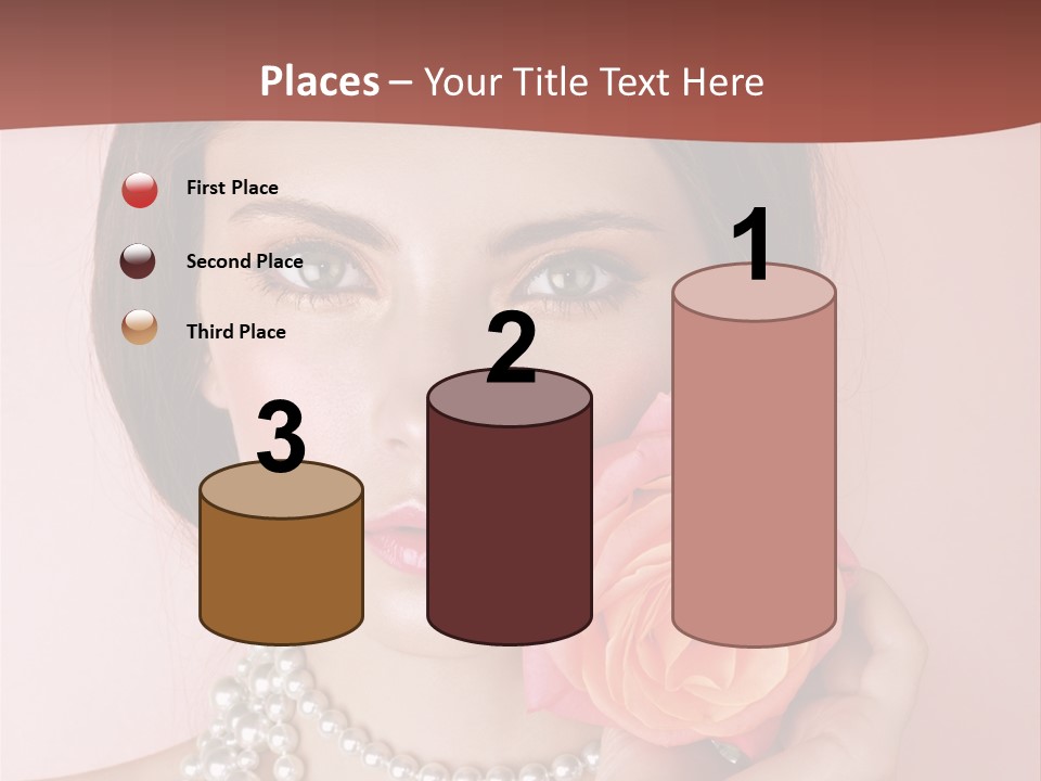 Holding Perfect Young PowerPoint Template