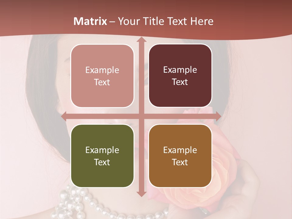 Holding Perfect Young PowerPoint Template