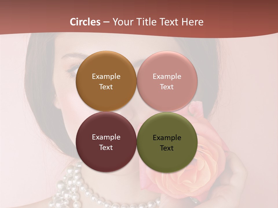 Holding Perfect Young PowerPoint Template