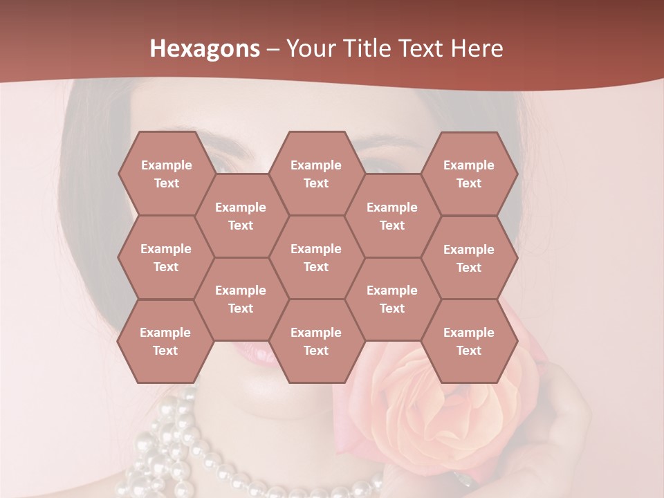 Holding Perfect Young PowerPoint Template