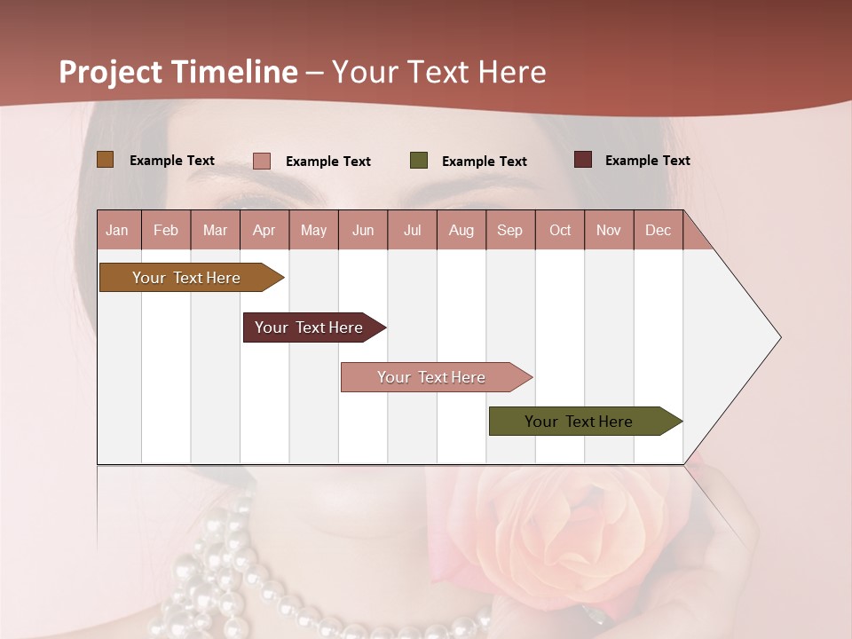 Holding Perfect Young PowerPoint Template