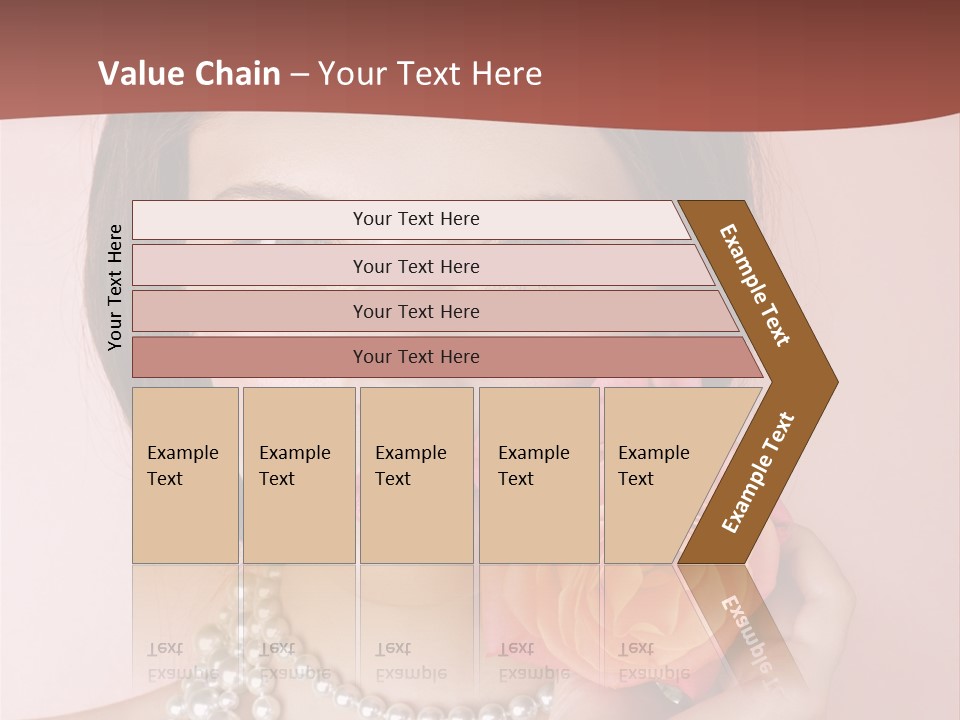 Holding Perfect Young PowerPoint Template