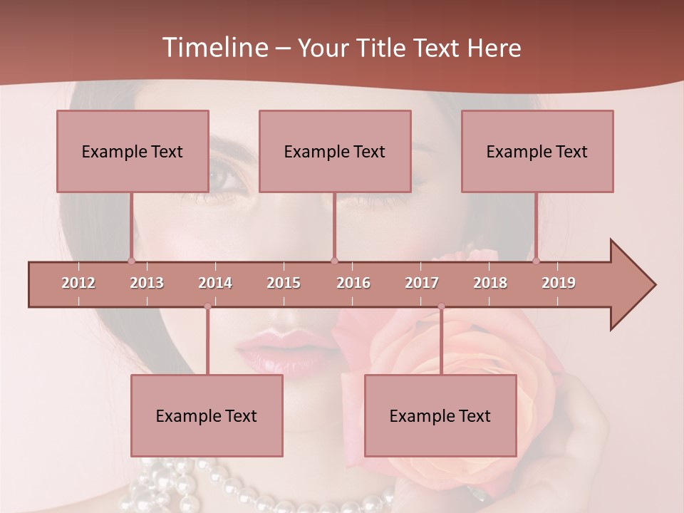 Holding Perfect Young PowerPoint Template