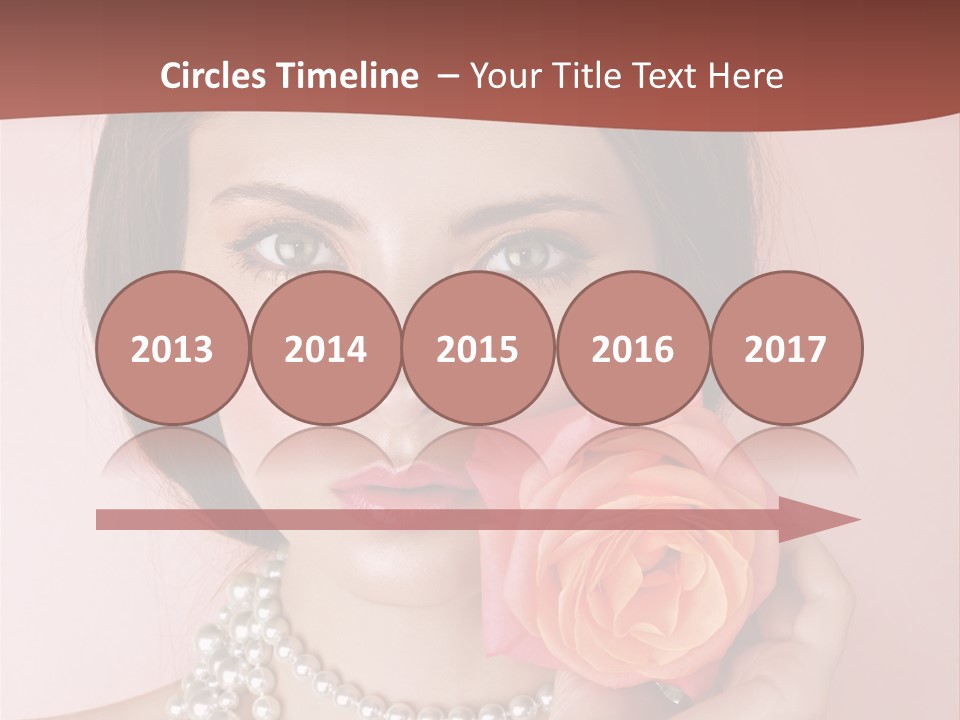 Holding Perfect Young PowerPoint Template