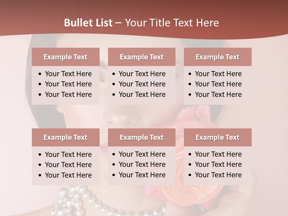 Holding Perfect Young PowerPoint Template