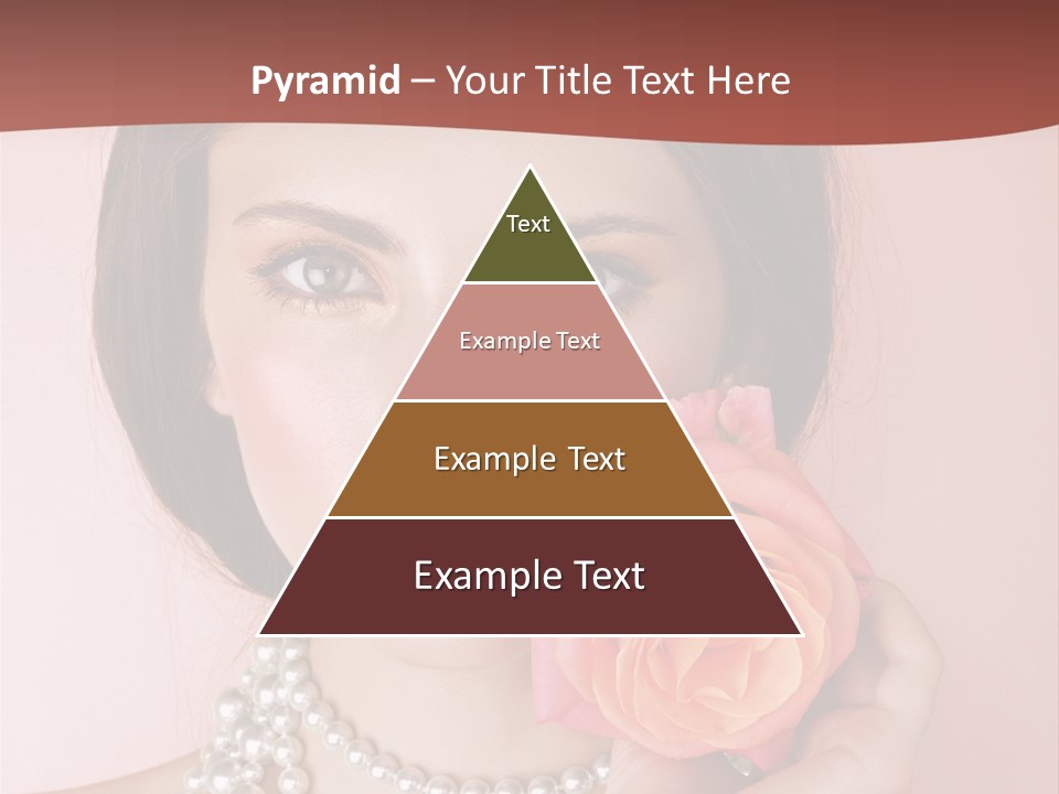 Holding Perfect Young PowerPoint Template