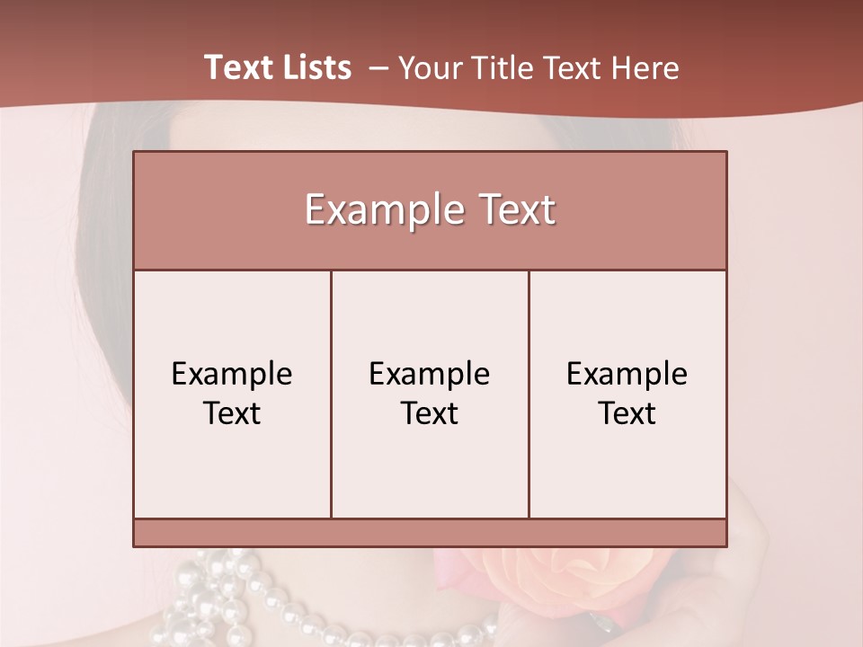 Holding Perfect Young PowerPoint Template