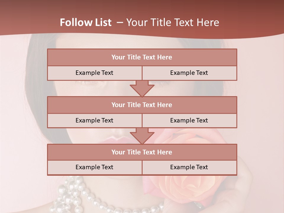 Holding Perfect Young PowerPoint Template