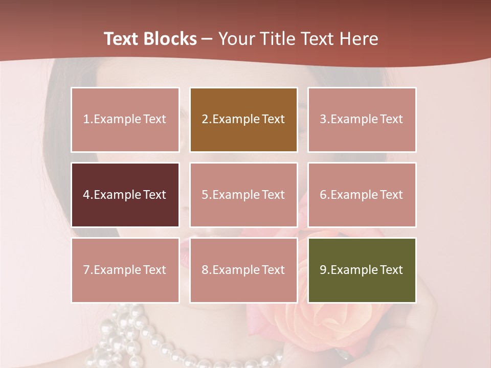 Holding Perfect Young PowerPoint Template