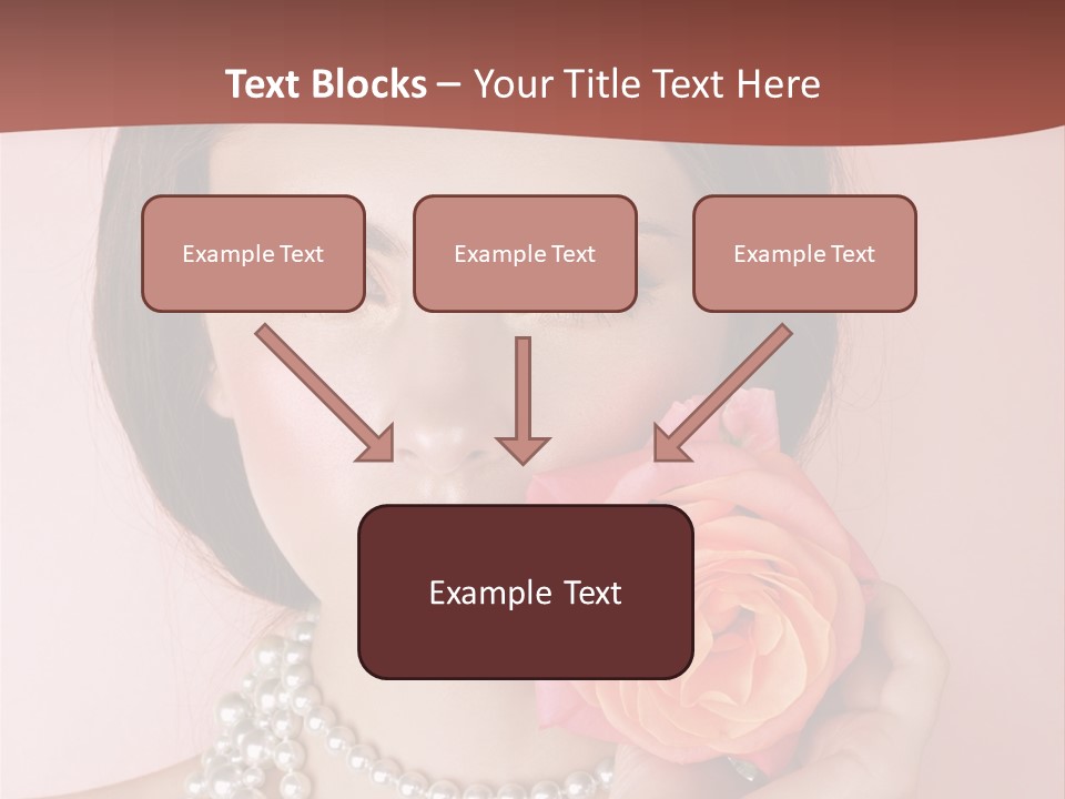 Holding Perfect Young PowerPoint Template
