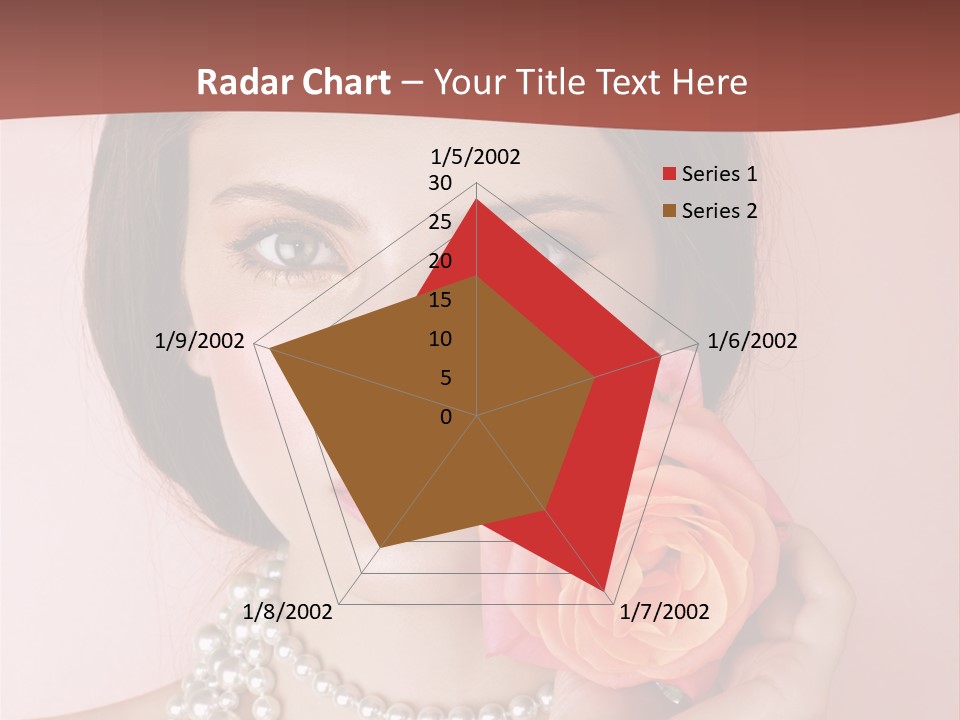 Holding Perfect Young PowerPoint Template