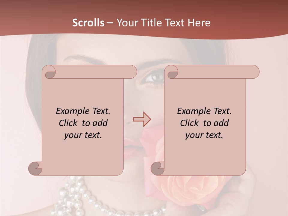Holding Perfect Young PowerPoint Template