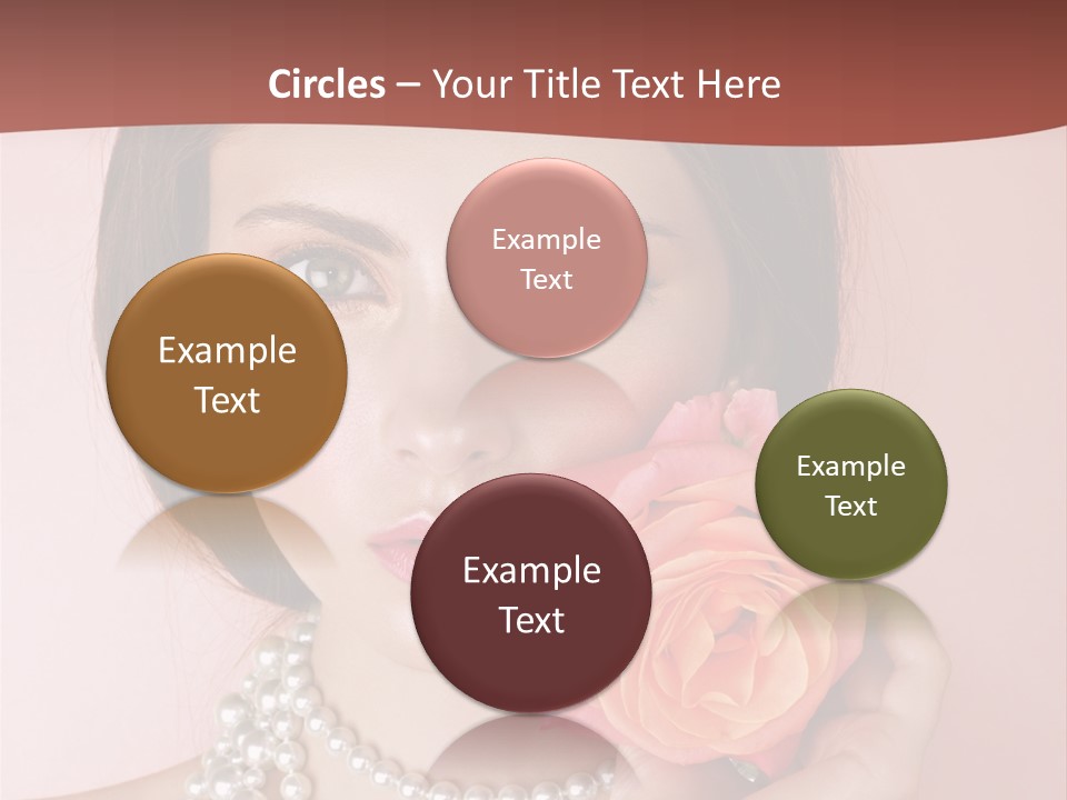 Holding Perfect Young PowerPoint Template