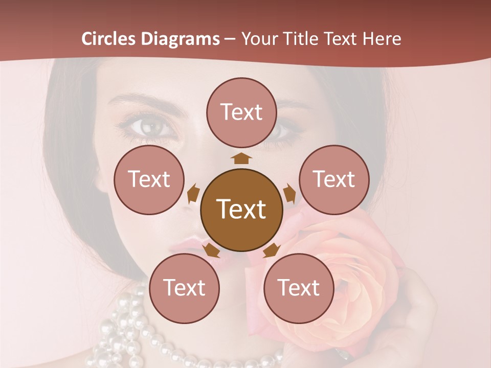 Holding Perfect Young PowerPoint Template