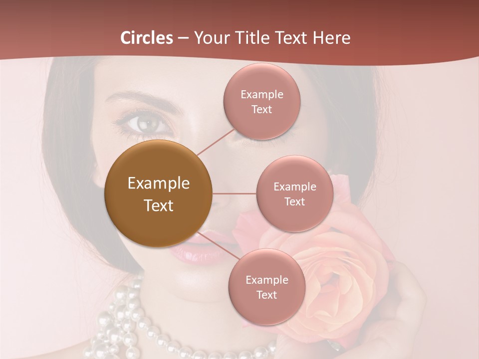 Holding Perfect Young PowerPoint Template