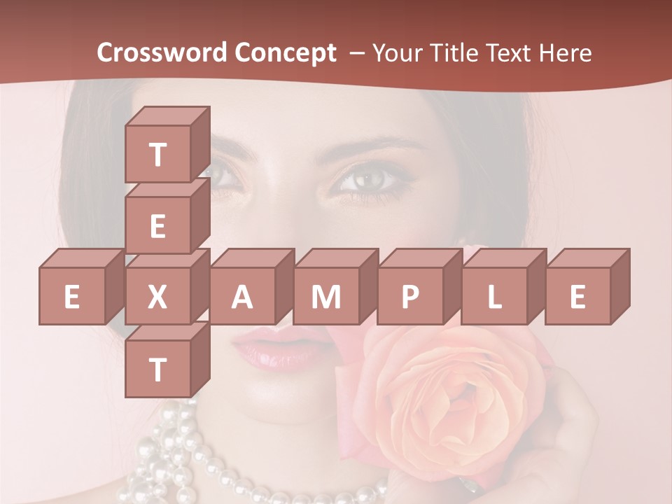 Holding Perfect Young PowerPoint Template