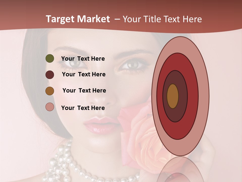 Holding Perfect Young PowerPoint Template