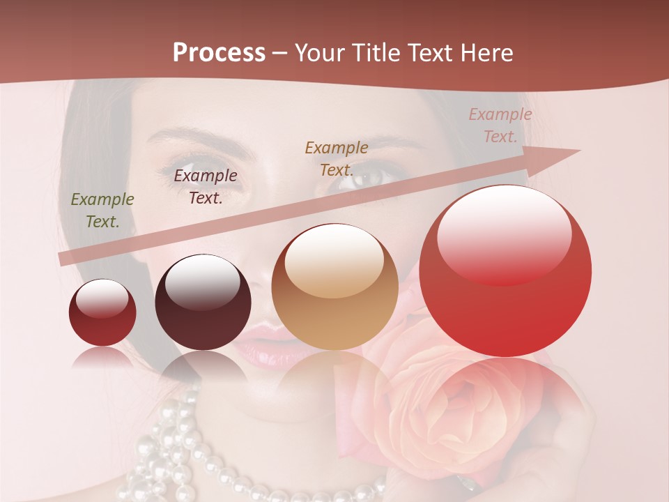 Holding Perfect Young PowerPoint Template