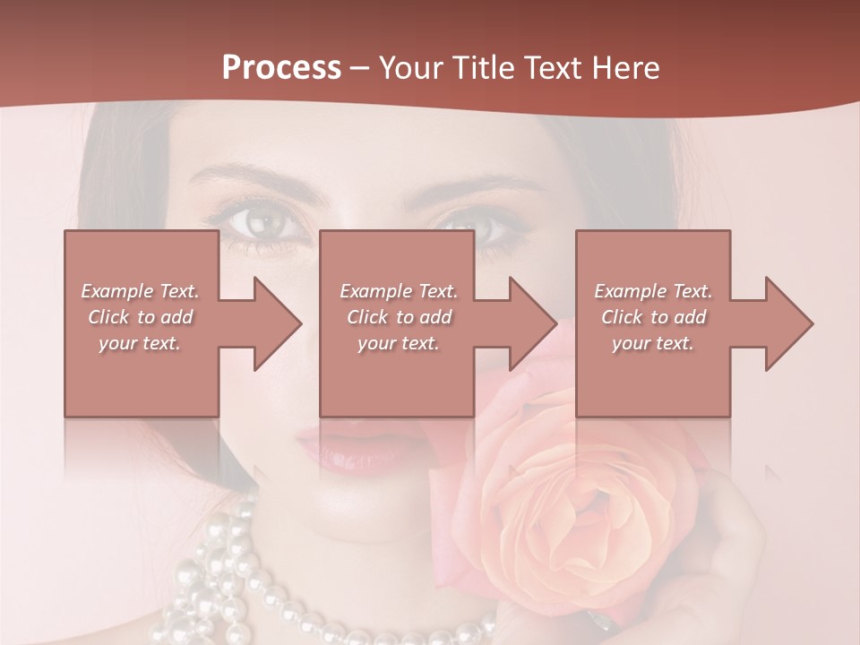 Holding Perfect Young PowerPoint Template