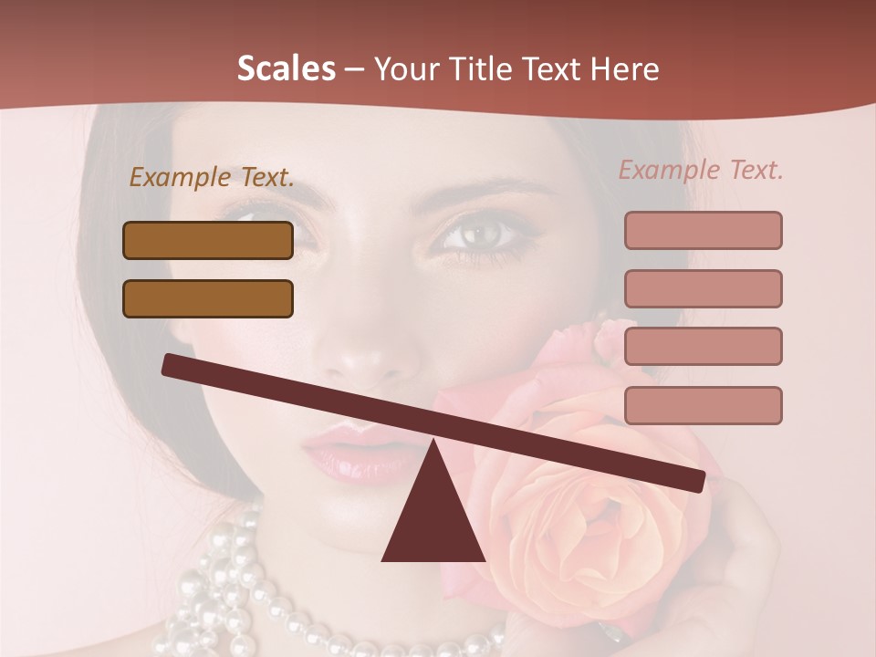 Holding Perfect Young PowerPoint Template