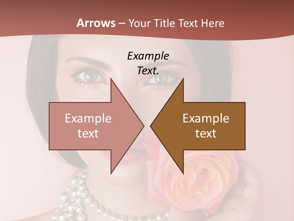 Holding Perfect Young PowerPoint Template