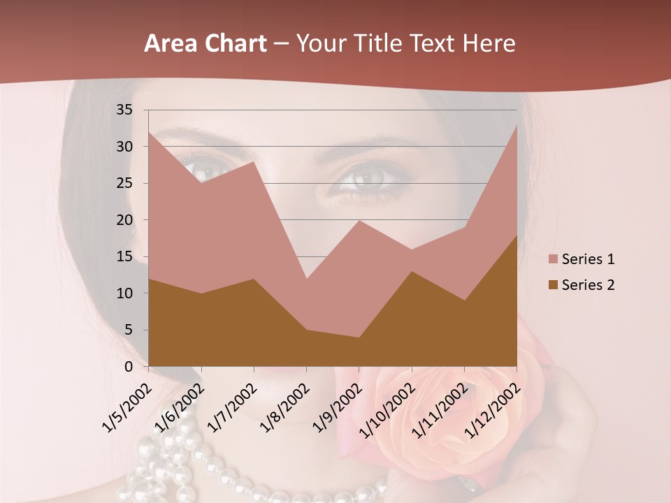 Holding Perfect Young PowerPoint Template