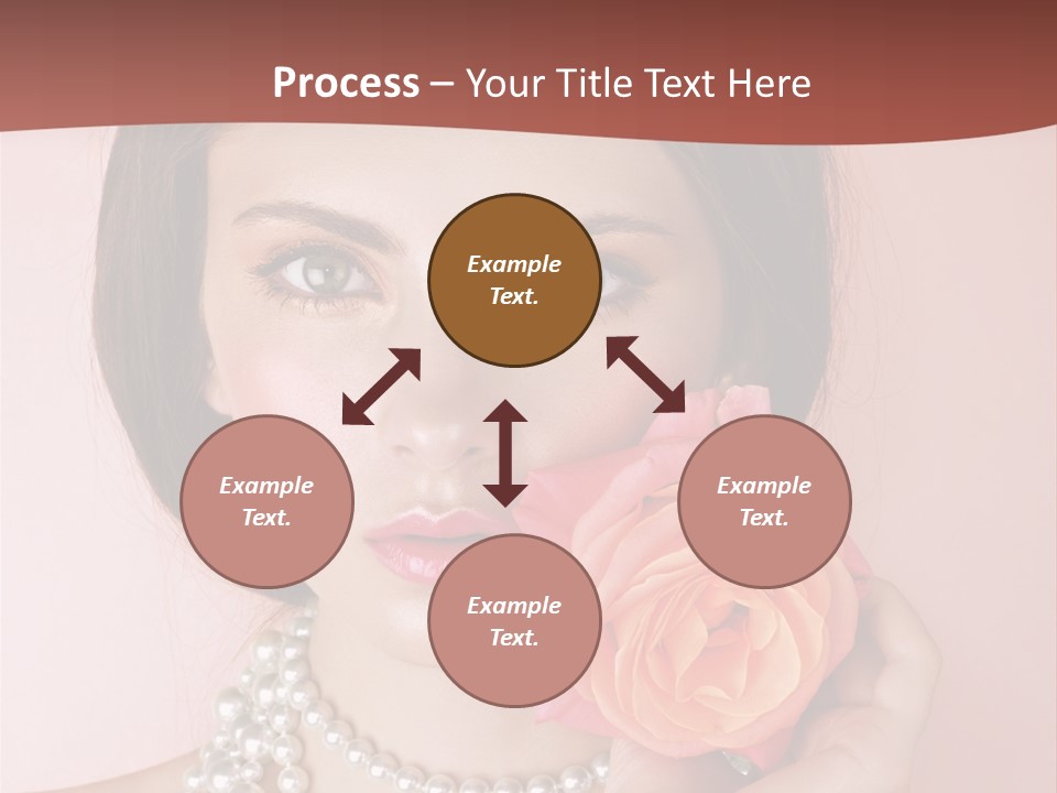 Holding Perfect Young PowerPoint Template