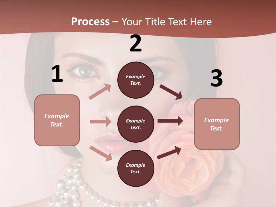 Holding Perfect Young PowerPoint Template