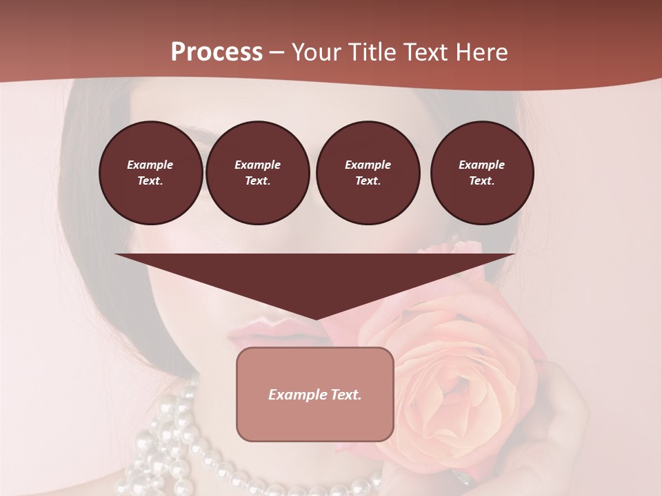 Holding Perfect Young PowerPoint Template