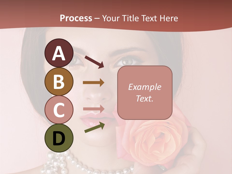 Holding Perfect Young PowerPoint Template