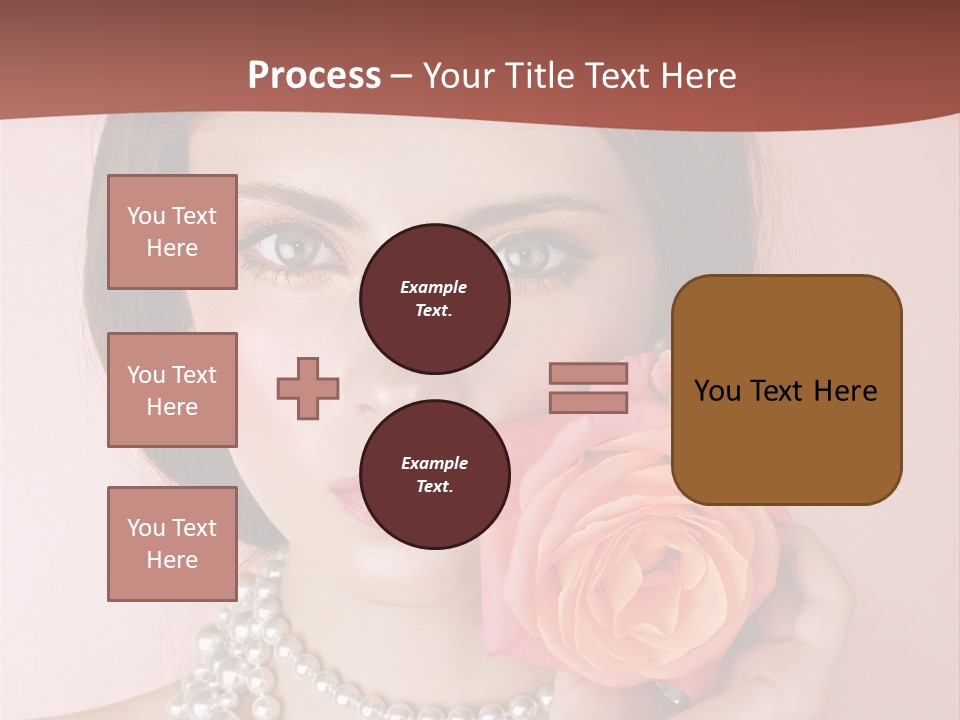 Holding Perfect Young PowerPoint Template