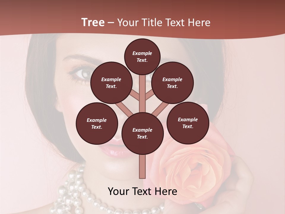 Holding Perfect Young PowerPoint Template