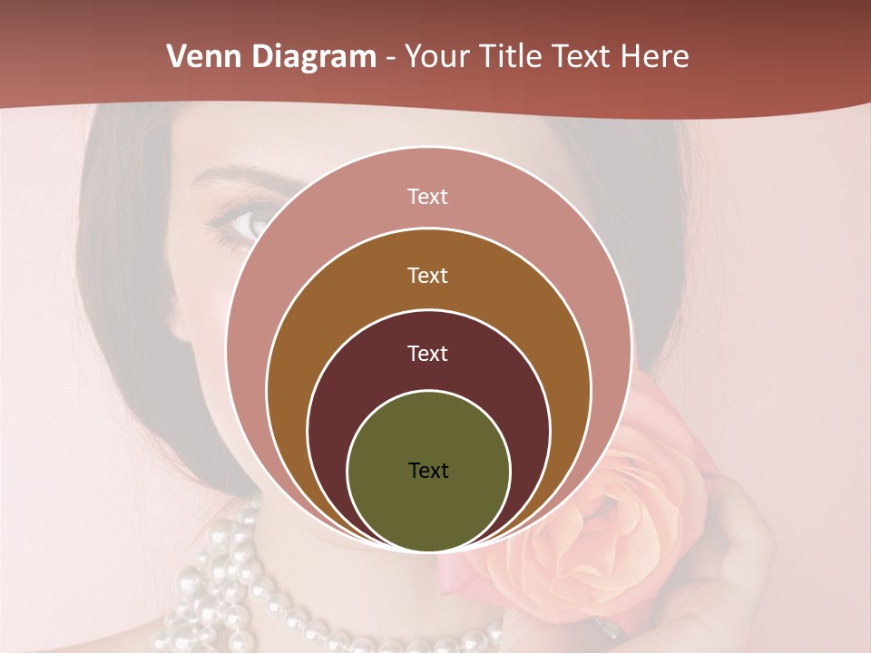 Holding Perfect Young PowerPoint Template