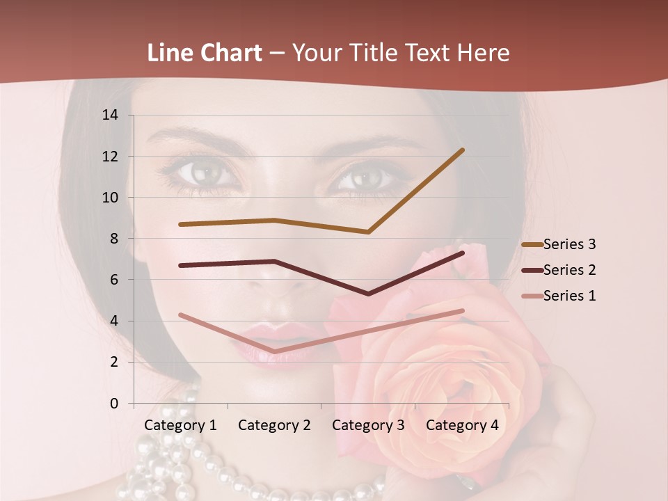 Holding Perfect Young PowerPoint Template